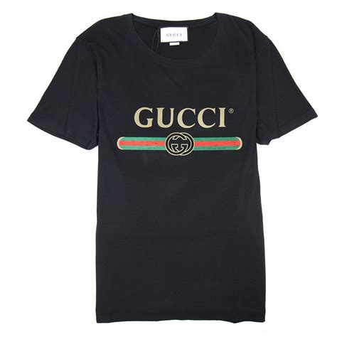 gucci black t shirt women's|gucci t shirt fedex.